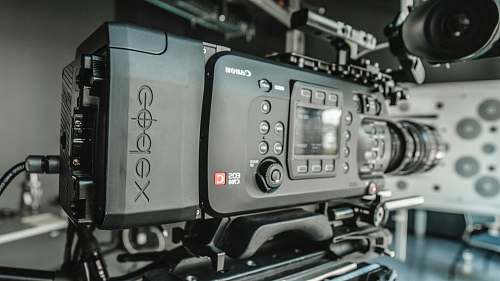 los angeles black Canon professional camera projector